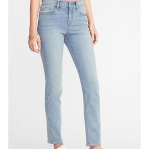 Old Navy Light Blue Denim Straight Leg